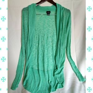 Rue 21 Teal, Open Front Cardigan